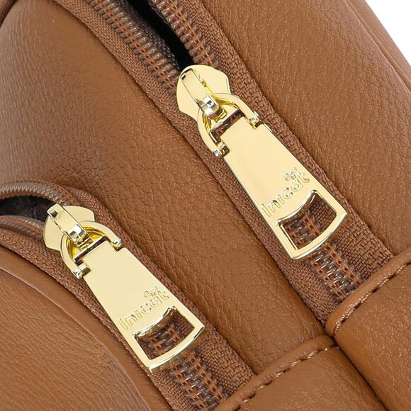 Vegan Leather Crossbody Sling Bag Small Travel Purse for Women and Teen - Picture 6 of 7